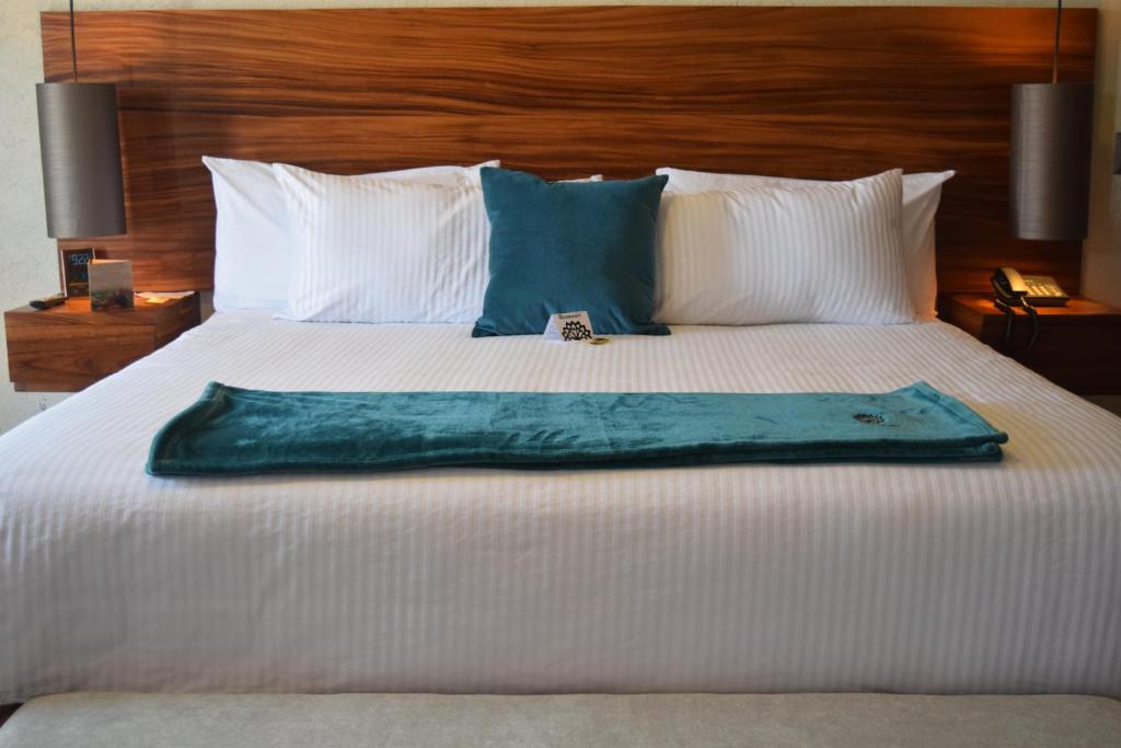 Postel nebo postele na pokoji v ubytování Hotel Casa Andaria