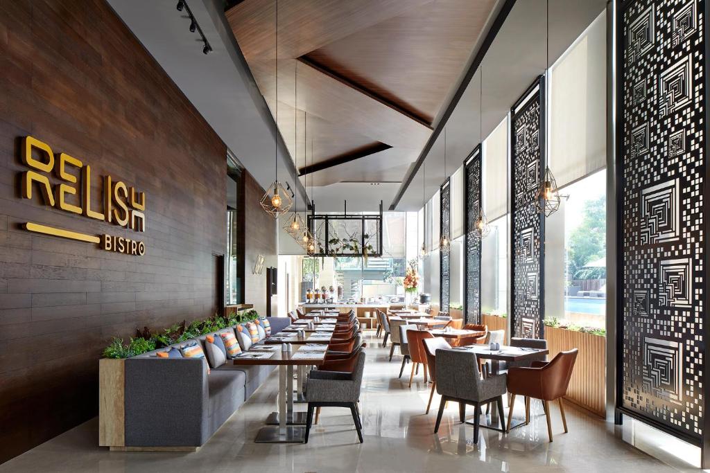 Restaurace v ubytování Fraser Residence Menteng Jakarta