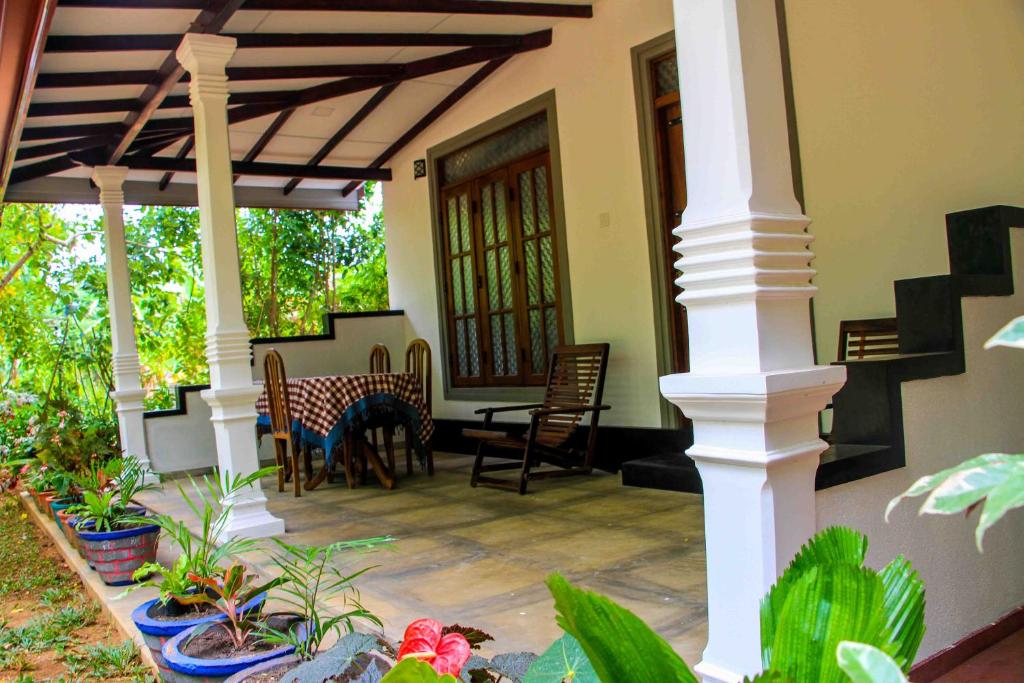 Zahrada ubytování Sigiri Anu Homestay