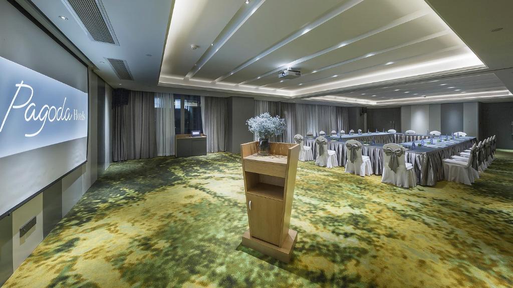 Posezení v ubytování Shanghai Pagoda INNO Hotel
