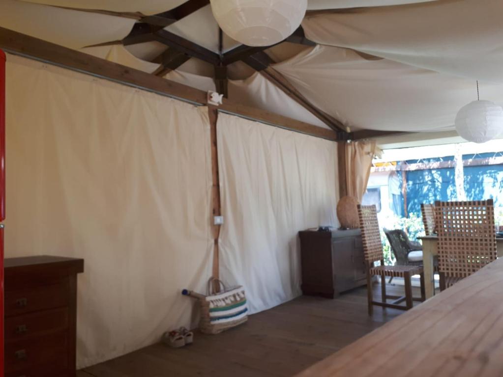 Posezení v ubytování Camping Paradiso