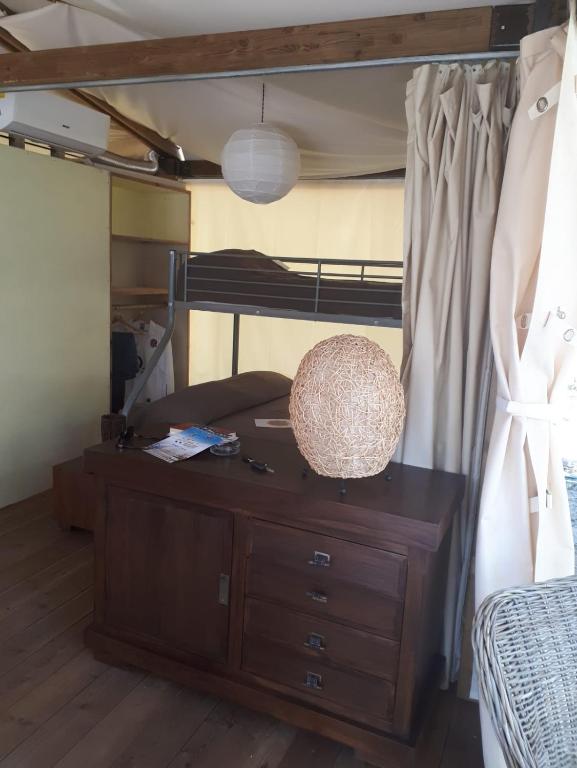 Postel nebo postele na pokoji v ubytování Camping Paradiso