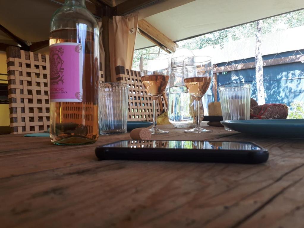 Nápoje v ubytování Camping Paradiso