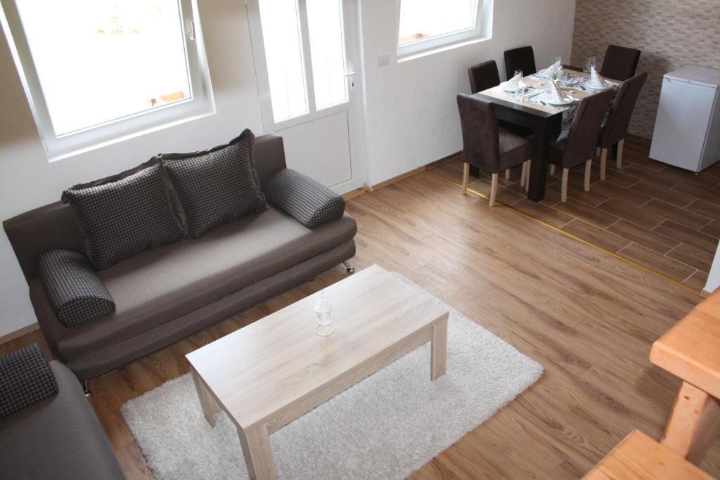 Posezení v ubytování Apartmani Prisoje