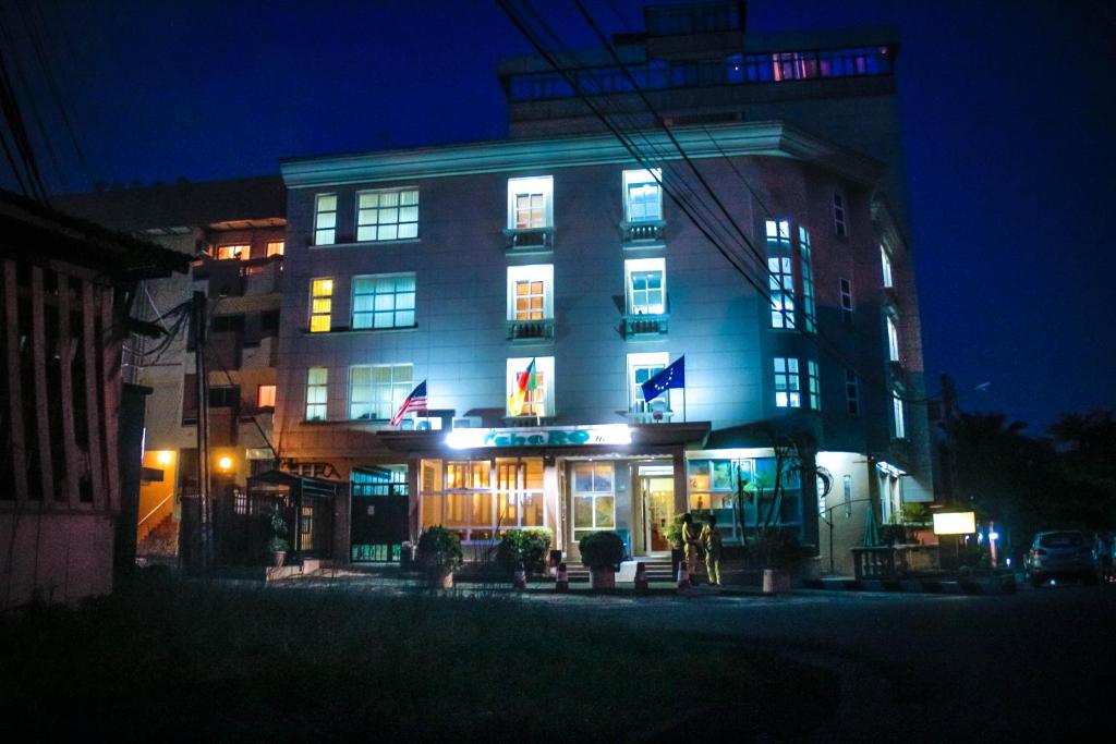 Budova, kde se hotel nachází