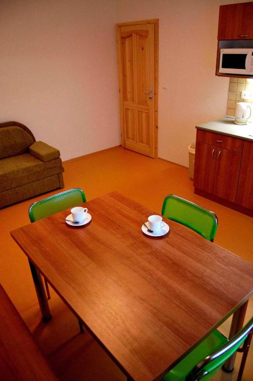 Kuchnia lub aneks kuchenny w obiekcie Penzion Ječmínek