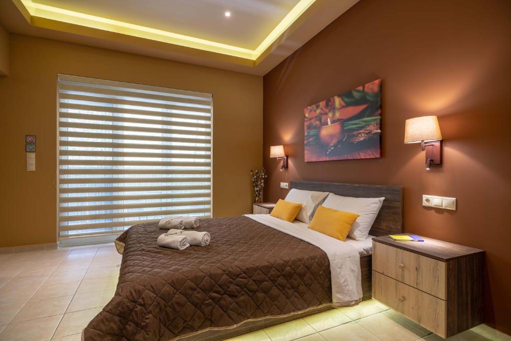 Posteľ alebo postele v izbe v ubytovaní Cool Style Private Apartments