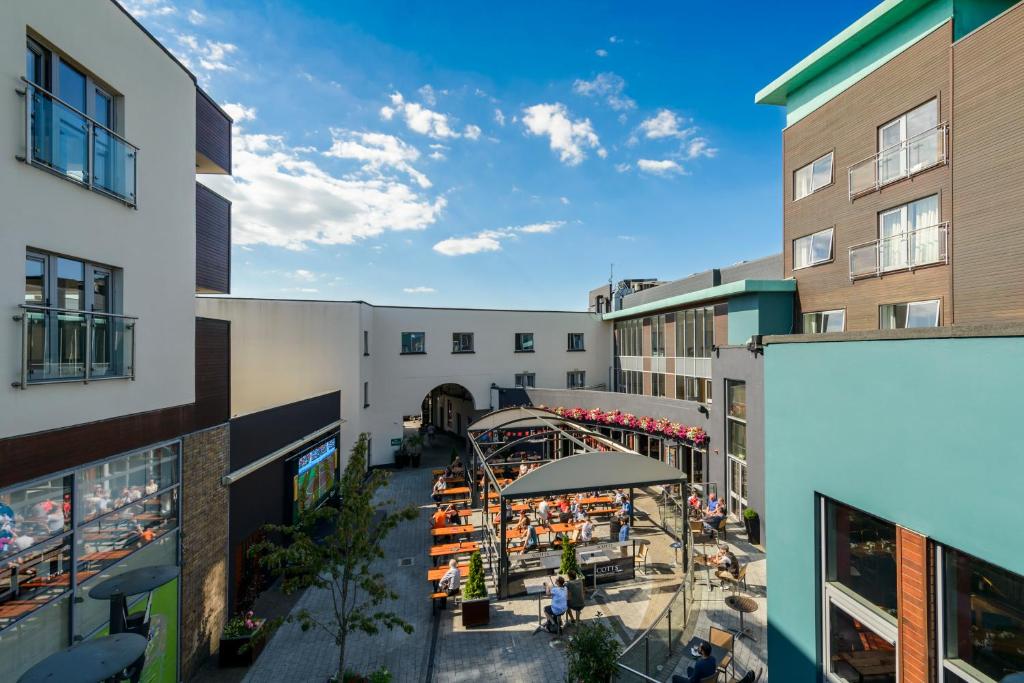 Budova, kde se hotel nachází