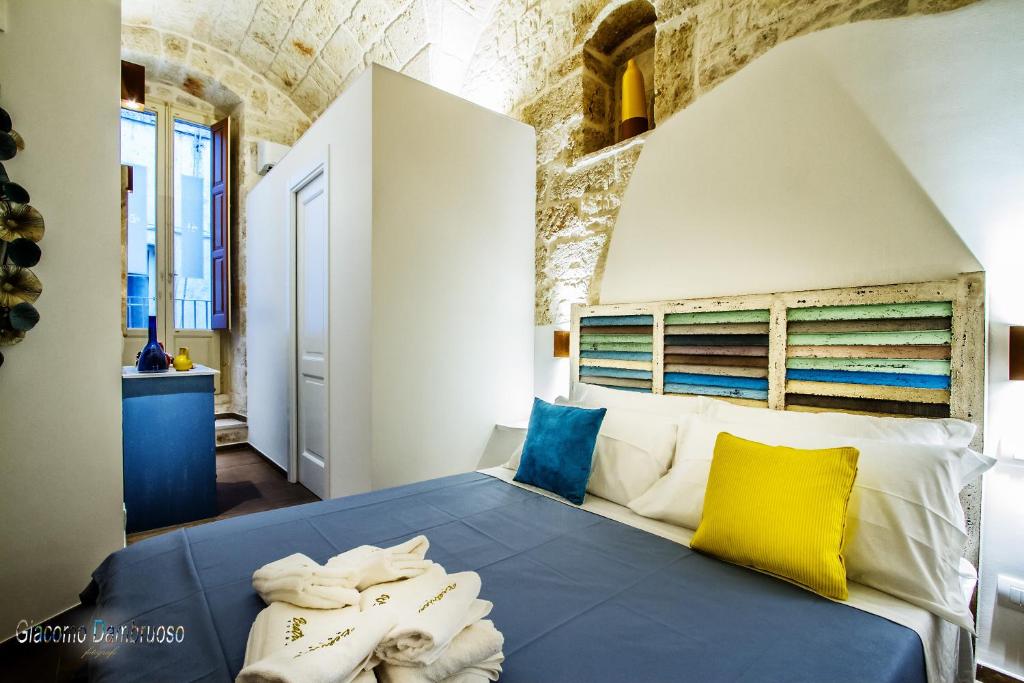 Postel nebo postele na pokoji v ubytování Beatrice rooms