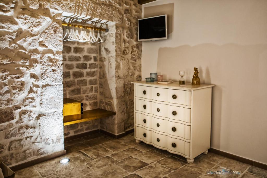 TV a/nebo společenská místnost v ubytování Beatrice rooms