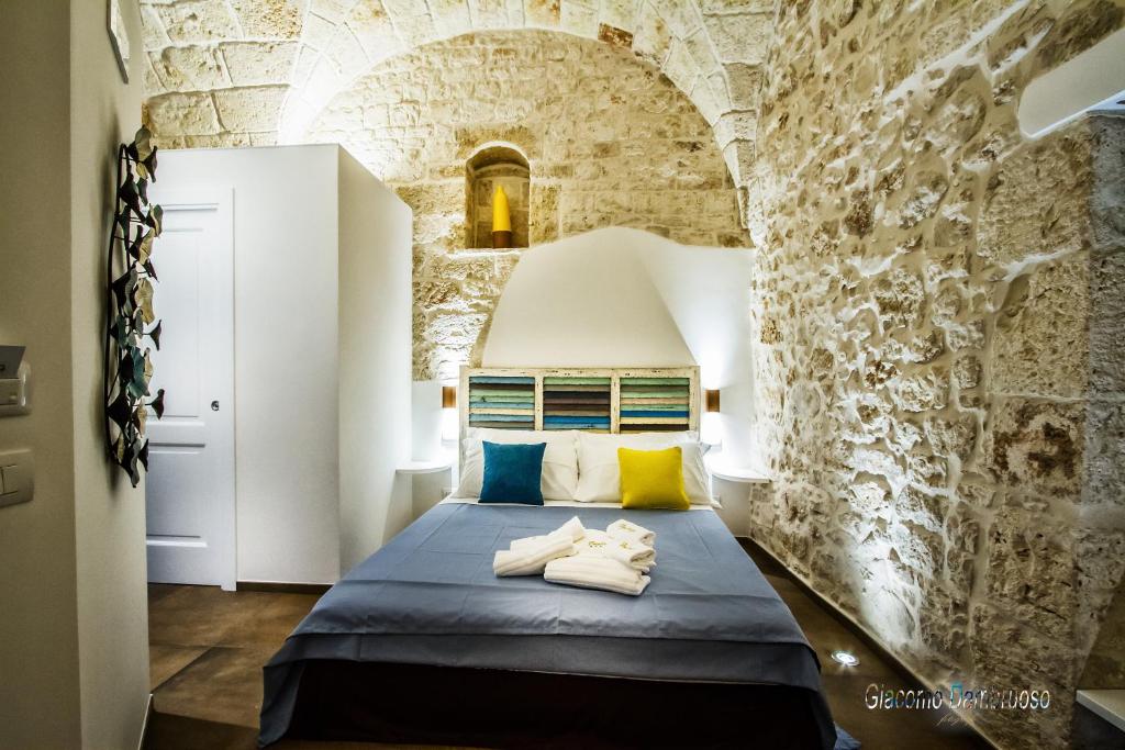 Postel nebo postele na pokoji v ubytování Beatrice rooms