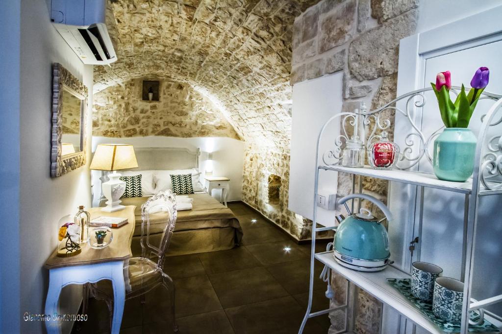 Kuchyň nebo kuchyňský kout v ubytování Beatrice rooms