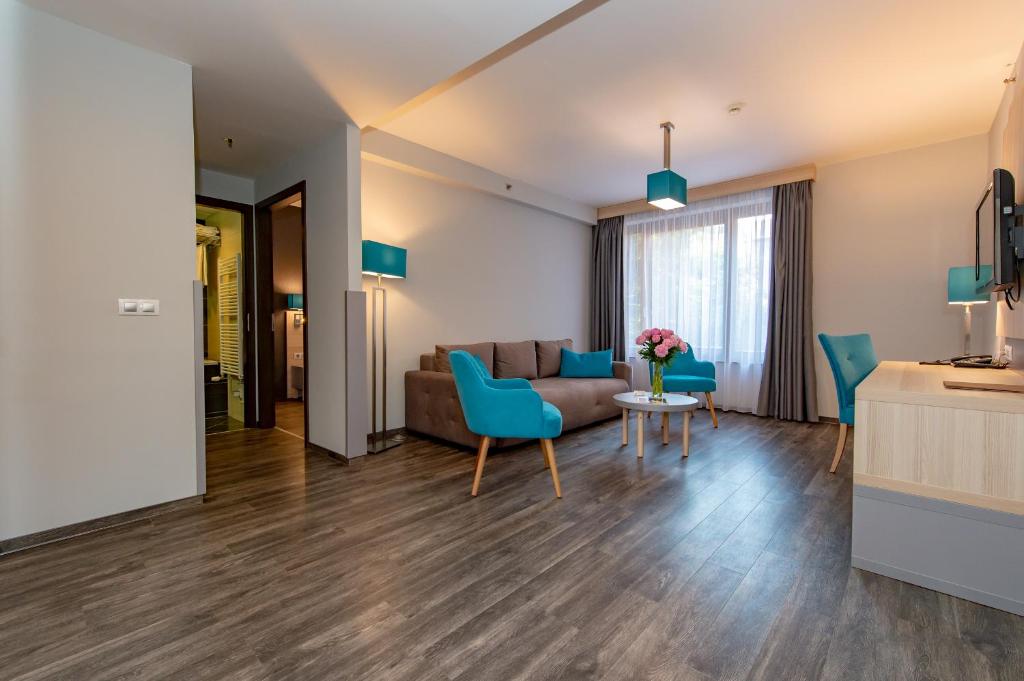 Posezení v ubytování Hotel Regnum Residence