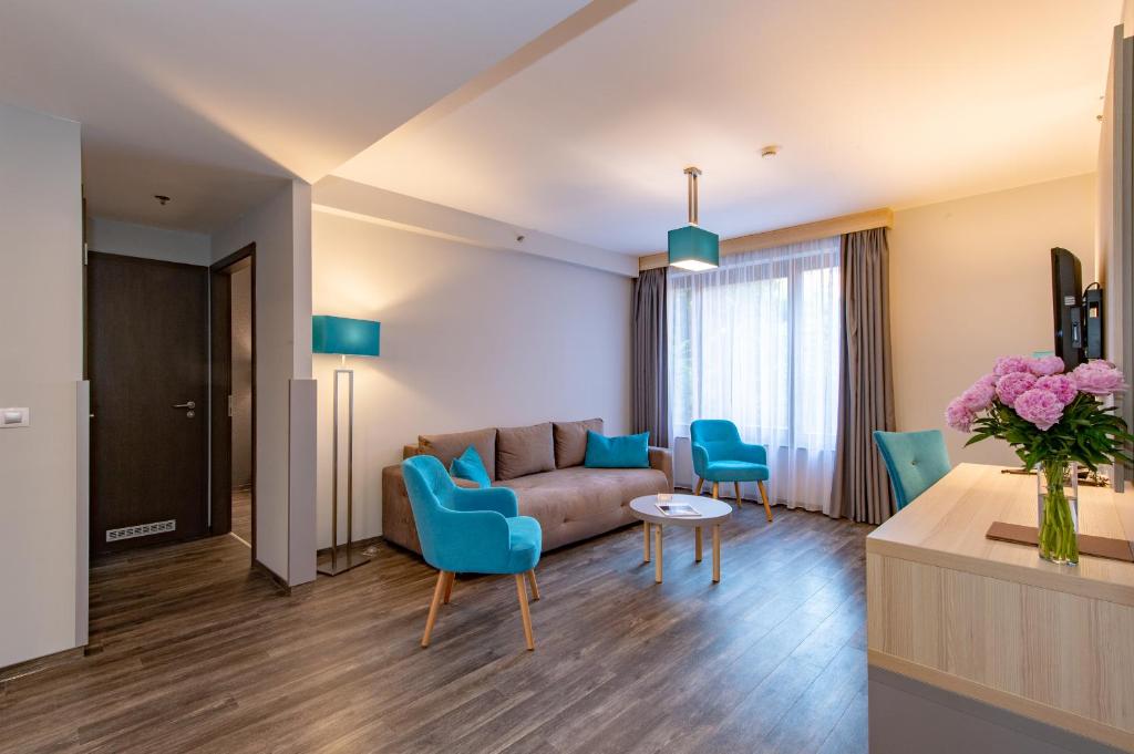Posezení v ubytování Hotel Regnum Residence