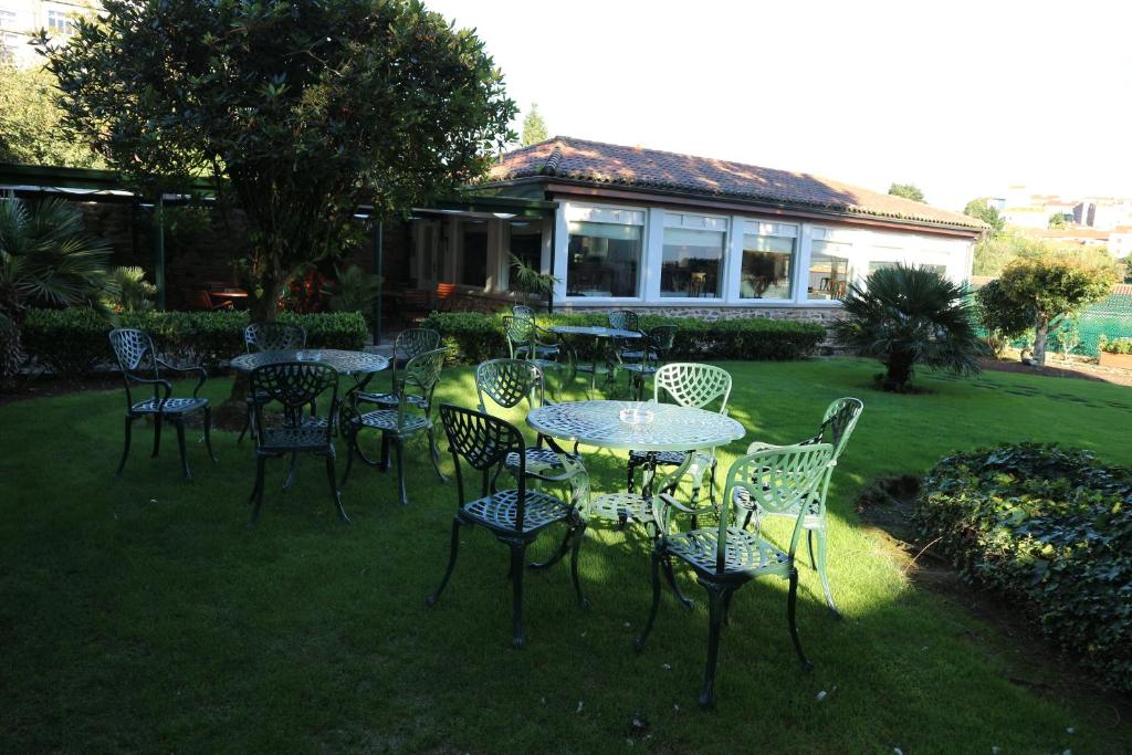 Zahrada ubytování Hotel Virxe da Cerca by Pousadas de Compostela