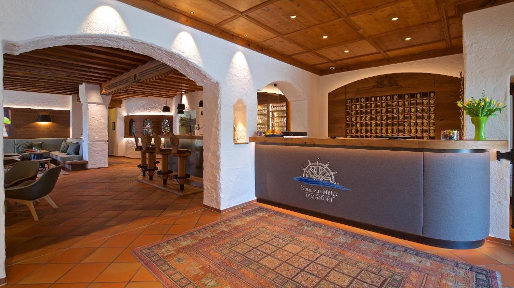 Posezení v ubytování Hotel zur Mühle