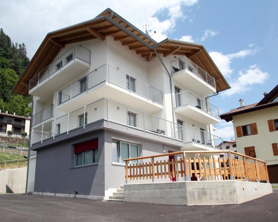 Budova, kde se apartmán nachází