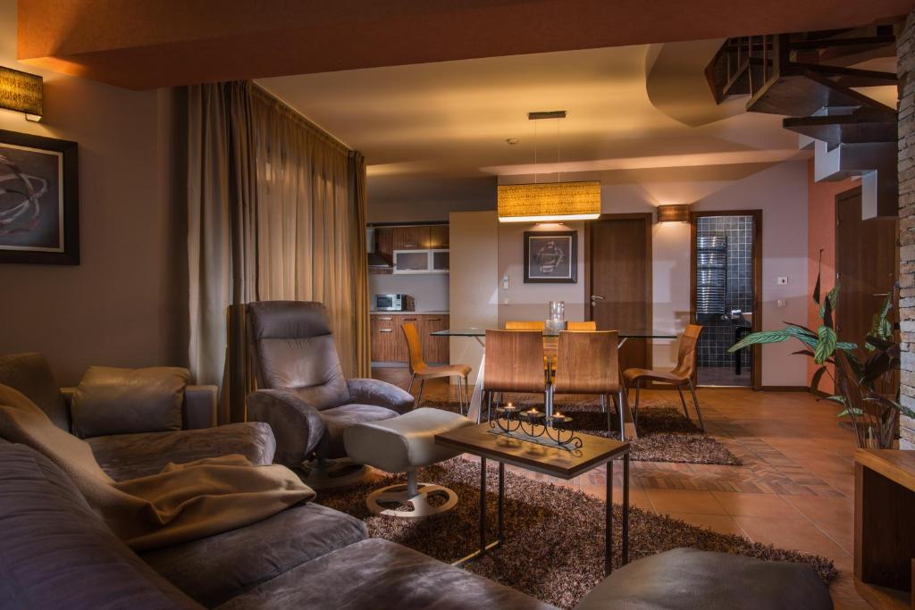 Posezení v ubytování Boutique Hotel Uniqato