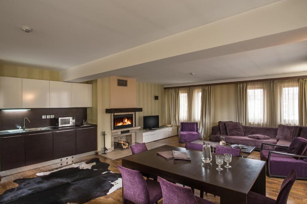 Posezení v ubytování Boutique Hotel Uniqato