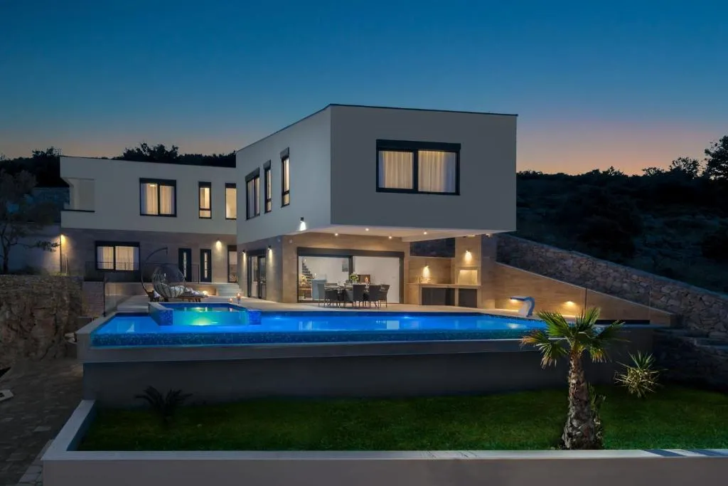 Luxury Villa Gold Pearl with Pool, Centola, Croatia