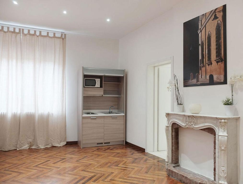Kuchyň nebo kuchyňský kout v ubytování Centro Storico Suites