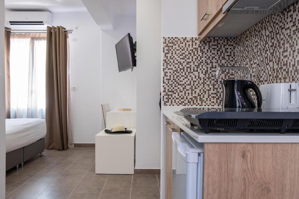 Una cocina o cocineta en Tristhenia