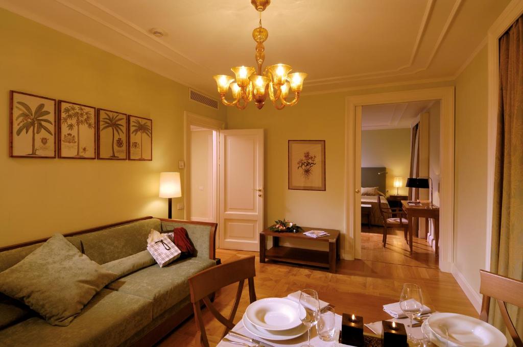Posezení v ubytování Du Lac Et Du Parc Grand Resort