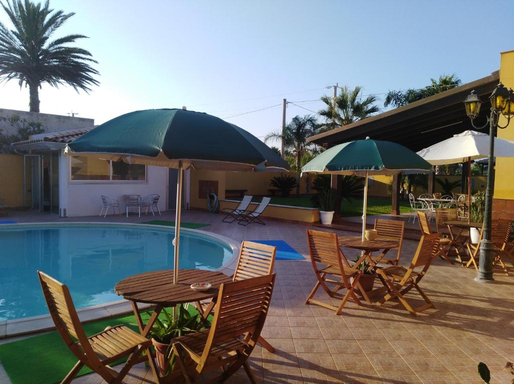 Бассейн в Villa con piscina uso esclusivo или поблизости
