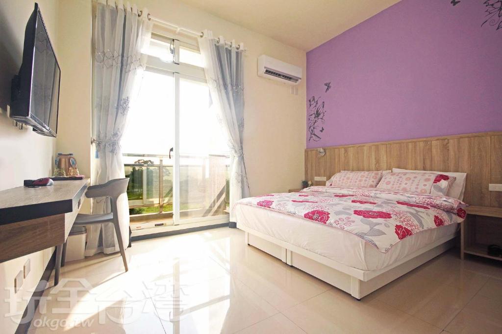 Postel nebo postele na pokoji v ubytování Country House Homestay