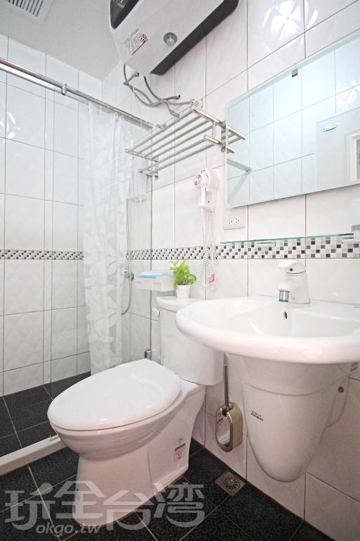 Koupelna v ubytování Country House Homestay