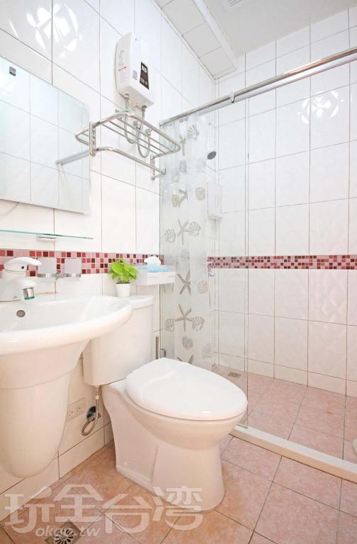 Koupelna v ubytování Country House Homestay