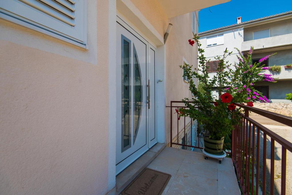 Balkón nebo terasa v ubytování Apartmani EDA ZADAR