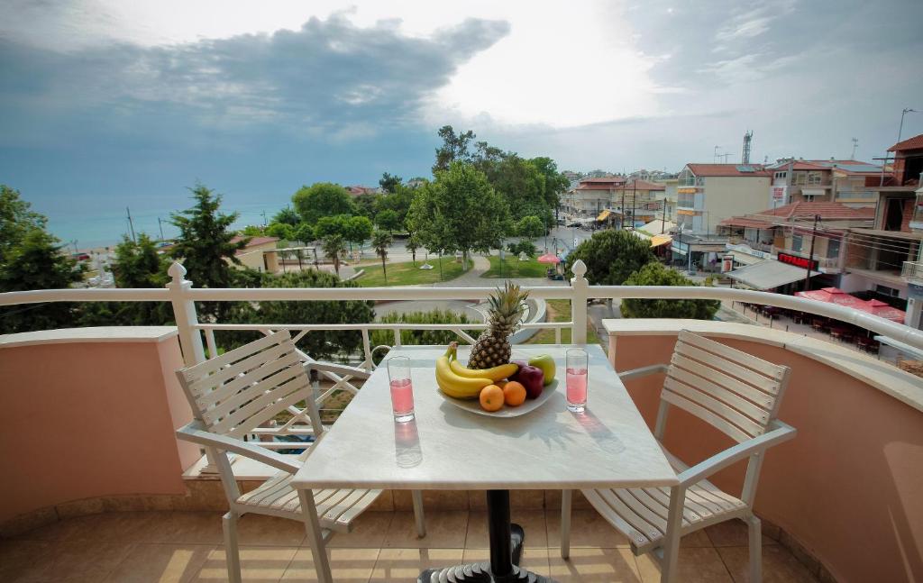 Balkón nebo terasa v ubytování Hotel Epavli