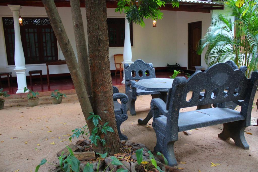 Zahrada ubytování Sigiriya Lahiru Homestay