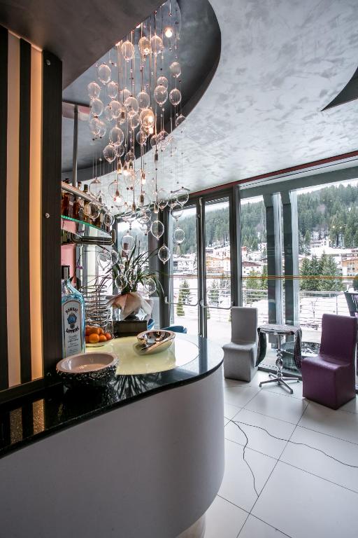 Posezení v ubytování Design Oberosler Hotel