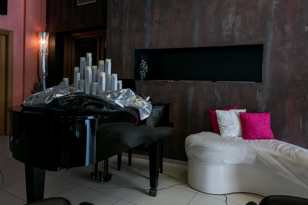 Posezení v ubytování Design Oberosler Hotel