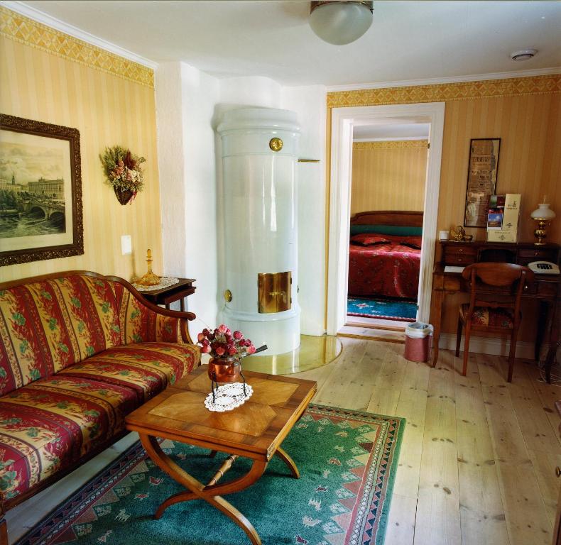 Posezení v ubytování Sundbyholms Slott