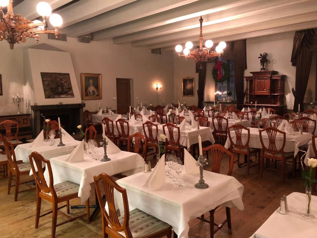 Restaurace v ubytování Sundbyholms Slott