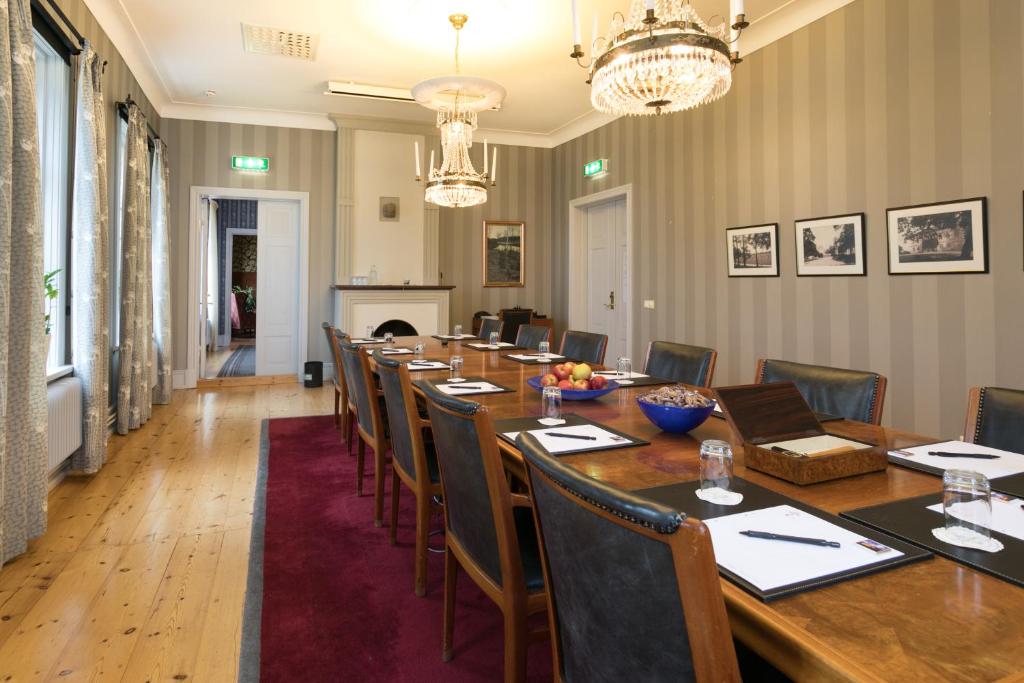 Posezení v ubytování Sundbyholms Slott