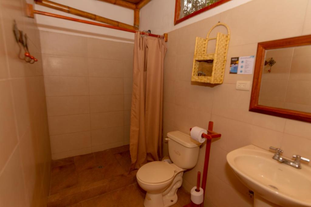 Koupelna v ubytování Tuzco Lodge