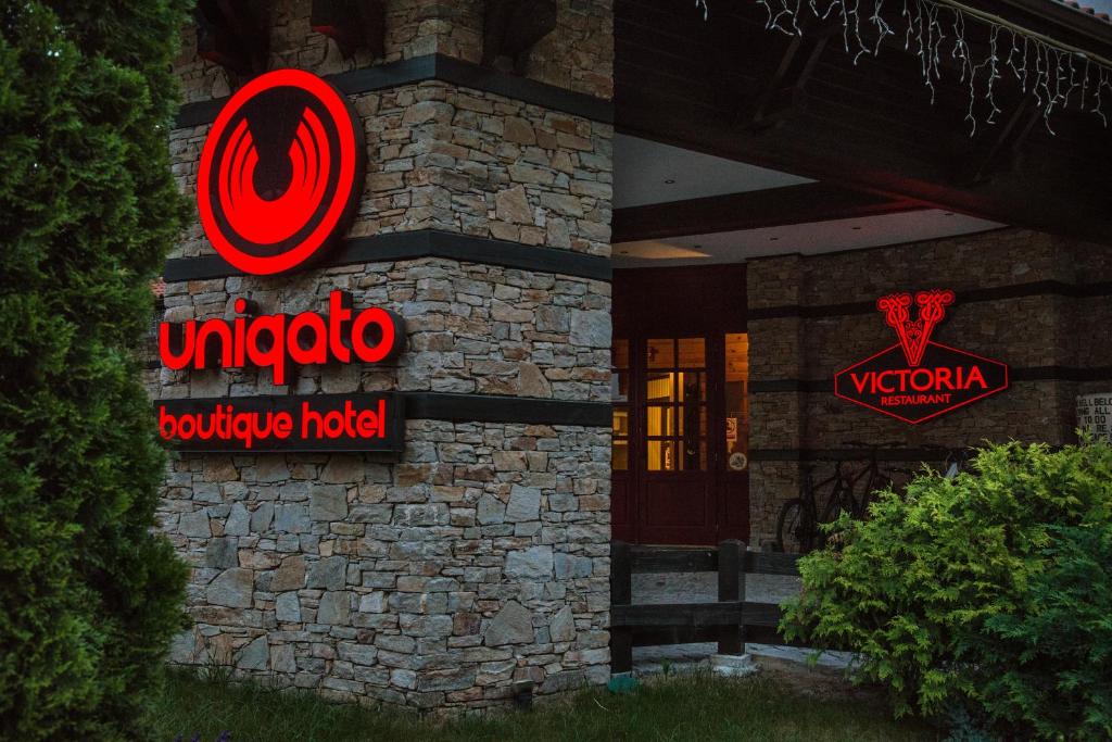Certifikát, hodnocení, plakát nebo jiný dokument vystavený v ubytování Boutique Hotel Uniqato