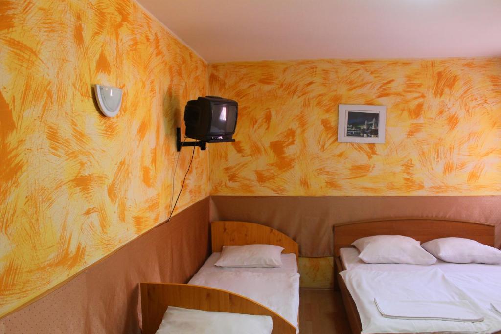Postel nebo postele na pokoji v ubytování Motelnet.T