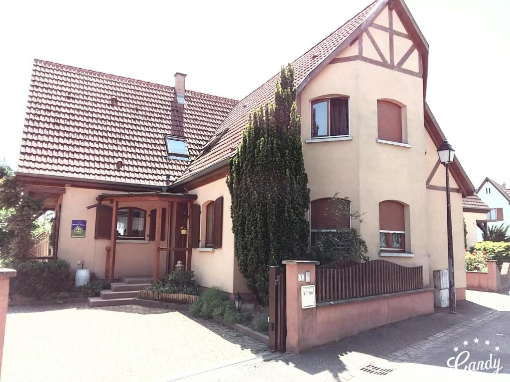 Budova, kde se bed and breakfast nachází