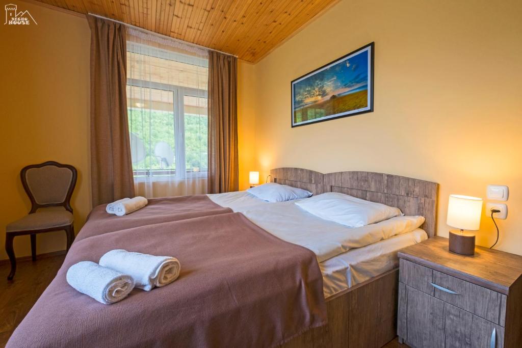 Postel nebo postele na pokoji v ubytování Becho House