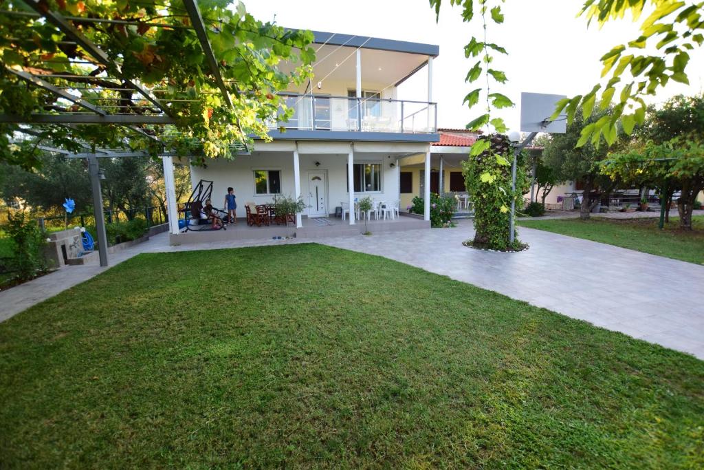 Zahrada ubytování V Luxury Suites Toroni 1