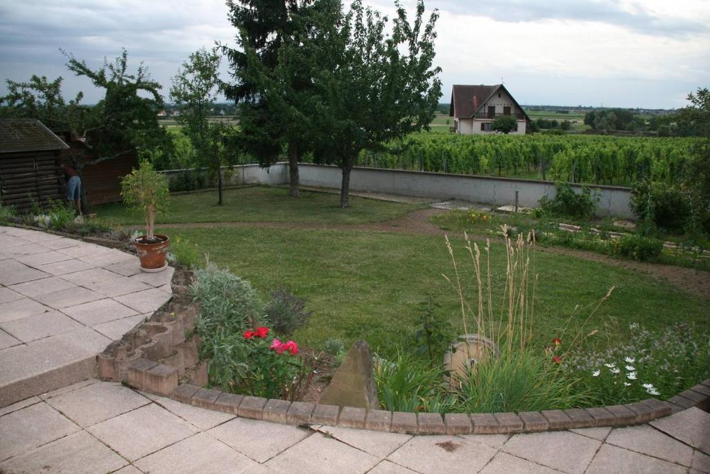 Zahrada ubytování B&B bio new