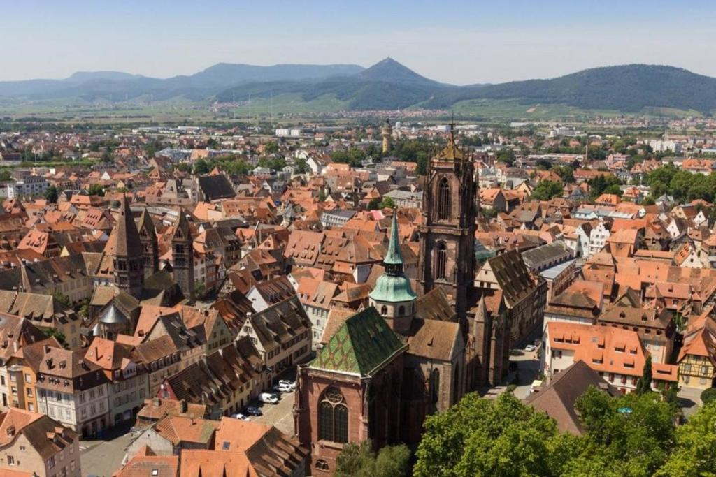 Nespecifikovaný výhled na hory nebo výhled na hory při pohledu z bed and breakfast