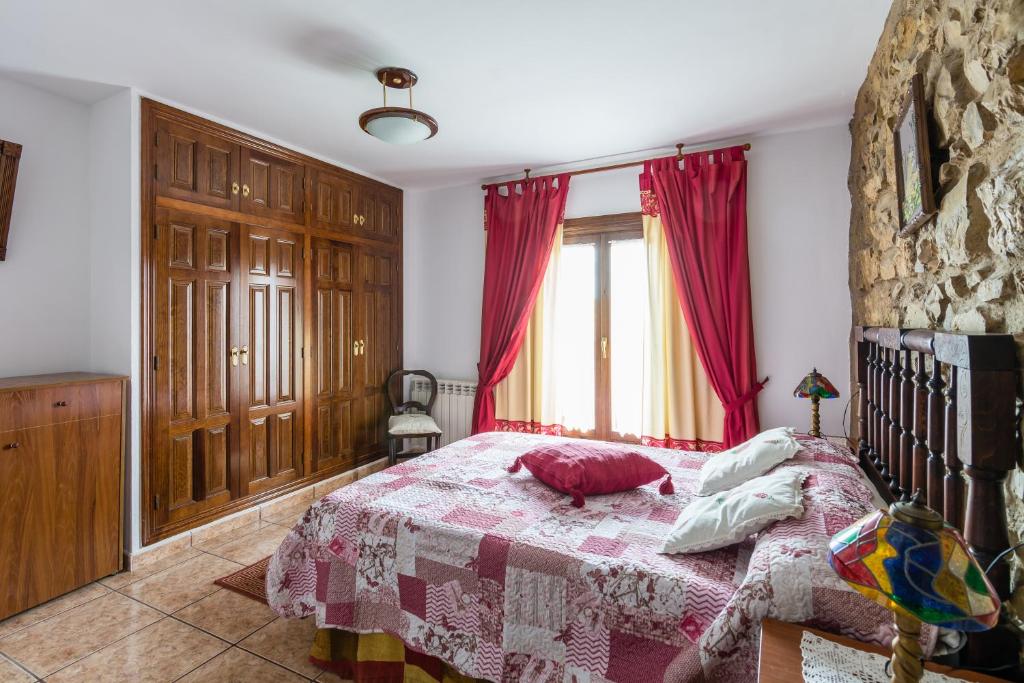 Postel nebo postele na pokoji v ubytování Casa Josefina