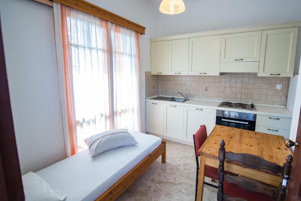 Kuchyňa alebo kuchynka v ubytovaní Margarita Apartments