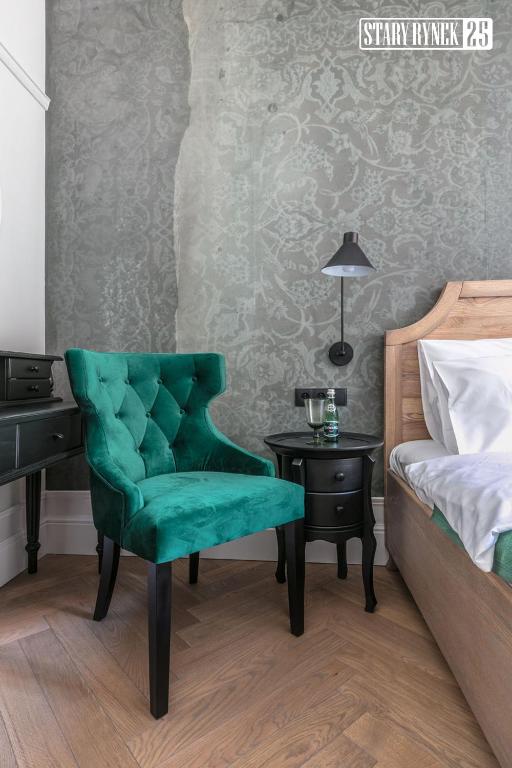 Łóżko lub łóżka w pokoju w obiekcie Apartamenty Stary Rynek 25 Toruń